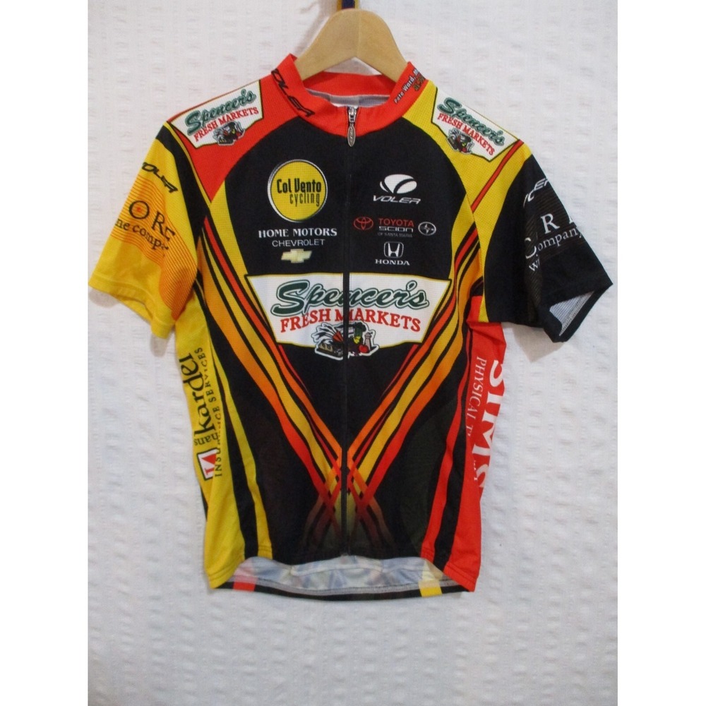 Voler Full Zip Race Raglan Cycling Jersey Size XL